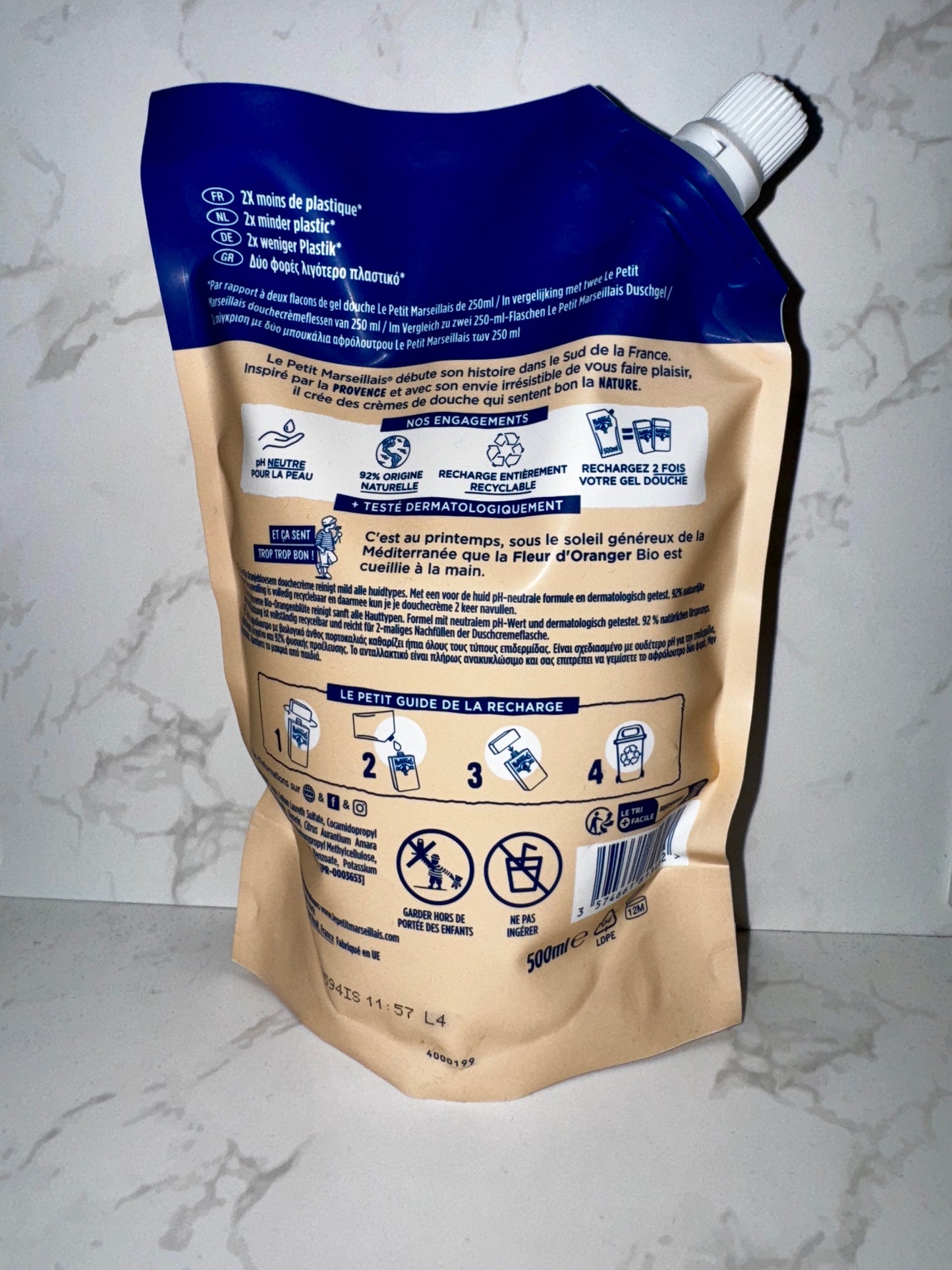 Le Petit Marseillais - Fleur d'Orange Duschgel 500ml - NFP