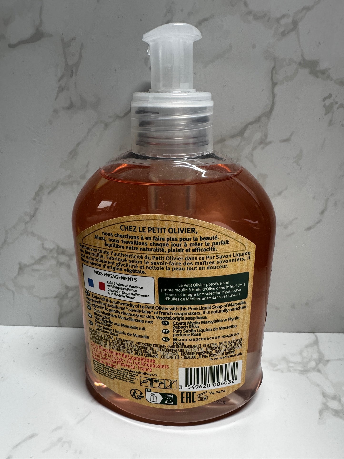 Le Petit Olivier - Savon Parfum Rose