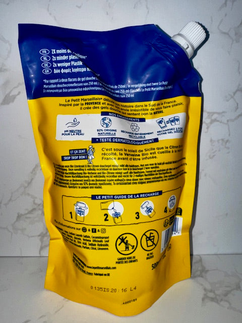 Le Petit Marseillais - Gel Douche Extra Doux Verveine & Citron / Duschgel Eisenkraut & Zitrone 500ml