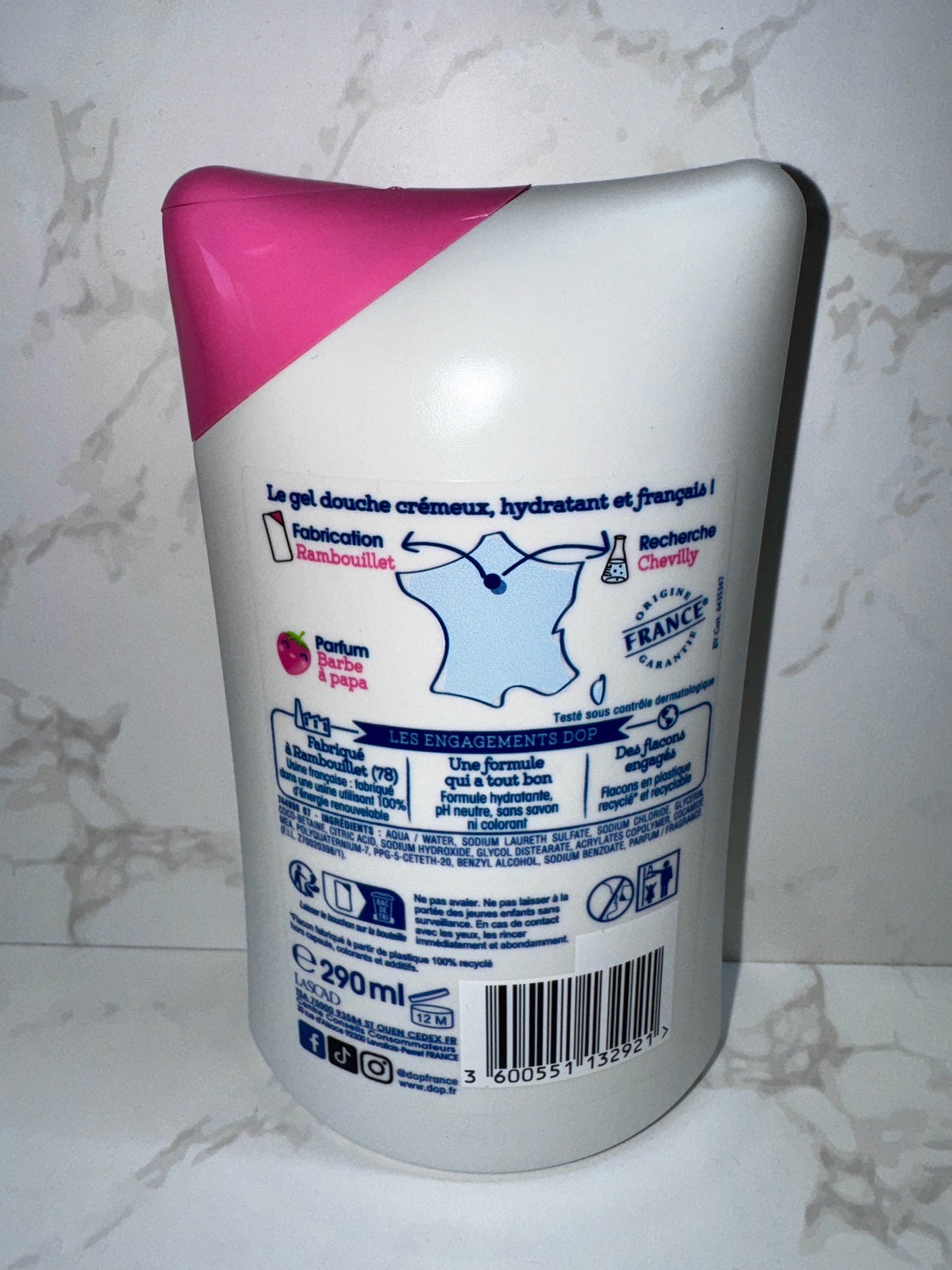 DOP - Douche Crème Barbe à Papa / Duschcreme Zuckerwatte 290ml