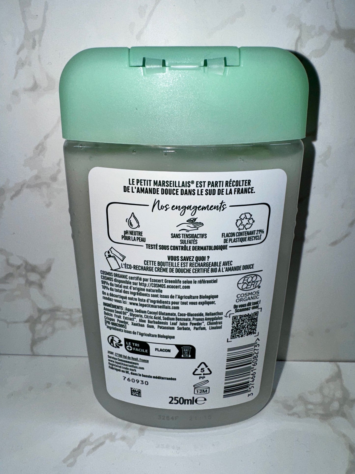 Le Petit Marseillais - Crème de Douche Amande Douce / Cremedusche süsse Mandel 250ml