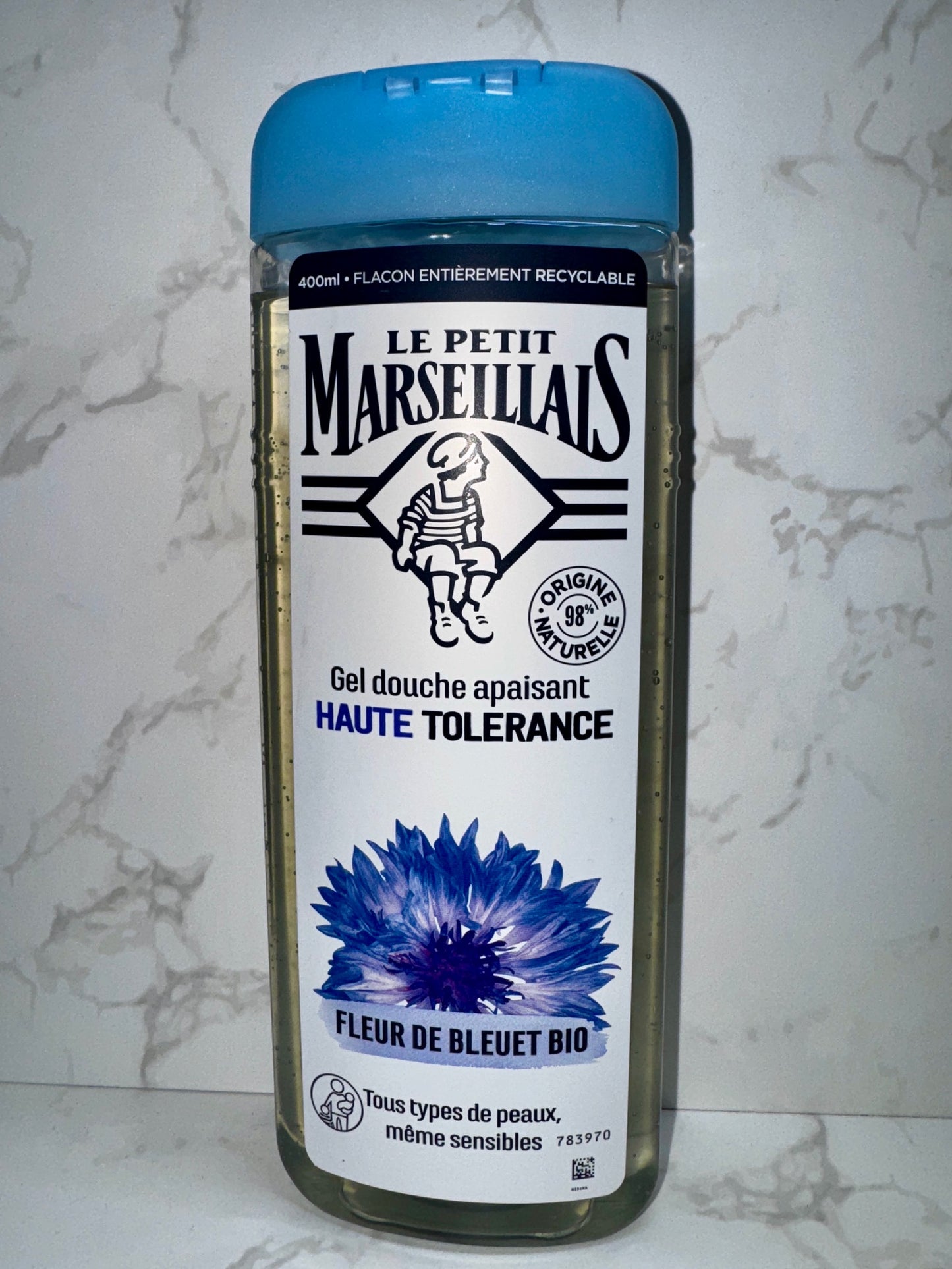Le Petit Marseillais - Gel douche apaisant Fleur de Bleuet / beruhigendes Duschgel Kornblumenblüte 400ml