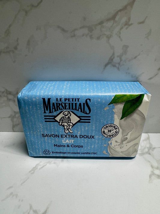 Le Petit Marseillais - Savon extra Doux Lait / Milchseife extra weich 200g
