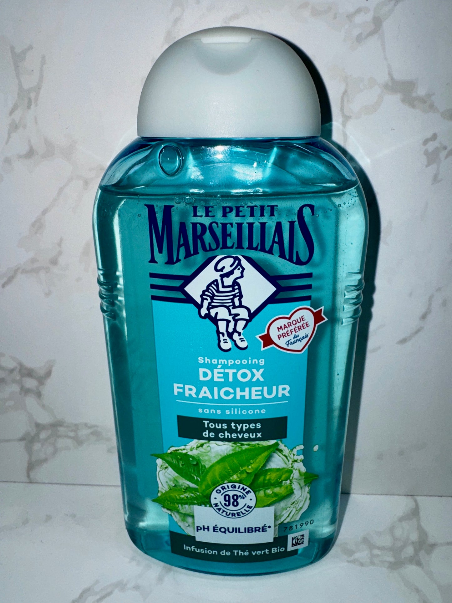 Le Petit Marseillais - Shampooing Détox Fraicheur à l’Infusion de Thé Vert / Detox-Shampoo grüner Tee 250ml