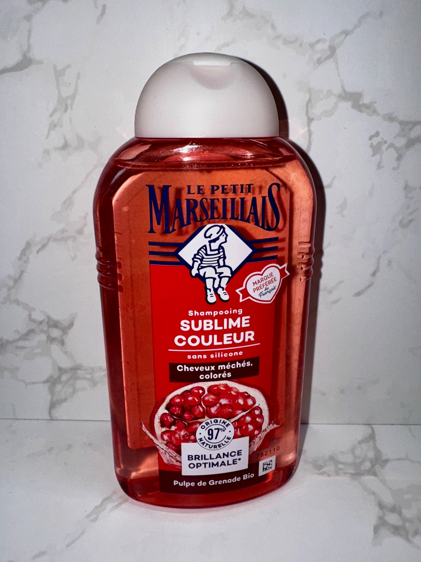 Le Petit Marseillais - Shampooing Couleur Sublime à la Pulpe de Grenade / Color-Shampoo 250ml