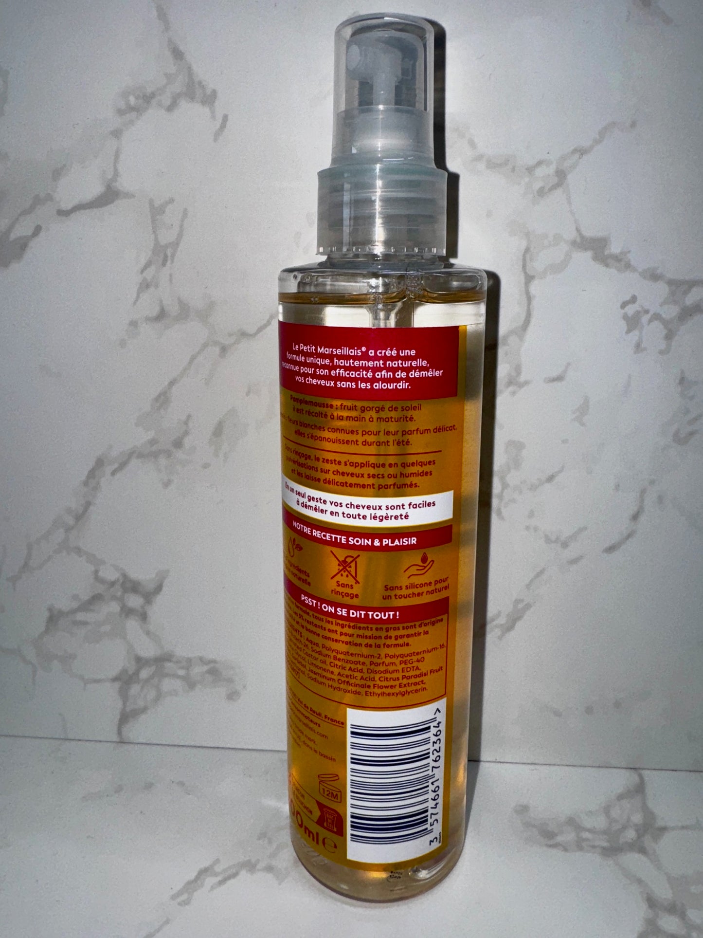 Le Petit Marseillais - Zeste démêlant aux extraits de pamplemousse et de Jasmin / Pflegespray 200ml