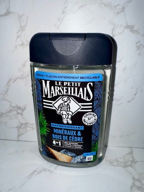 Le Petit Marseillais - Minéraux & Bois de Cèdre / Duschgel Mineralien & Zedernholz 250ml