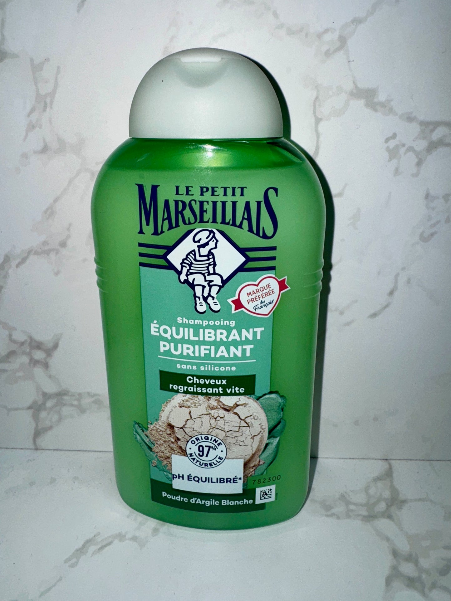 Le Petit Marseillais -Poudre d`Argile Blanche / Schnell fettendes Haar