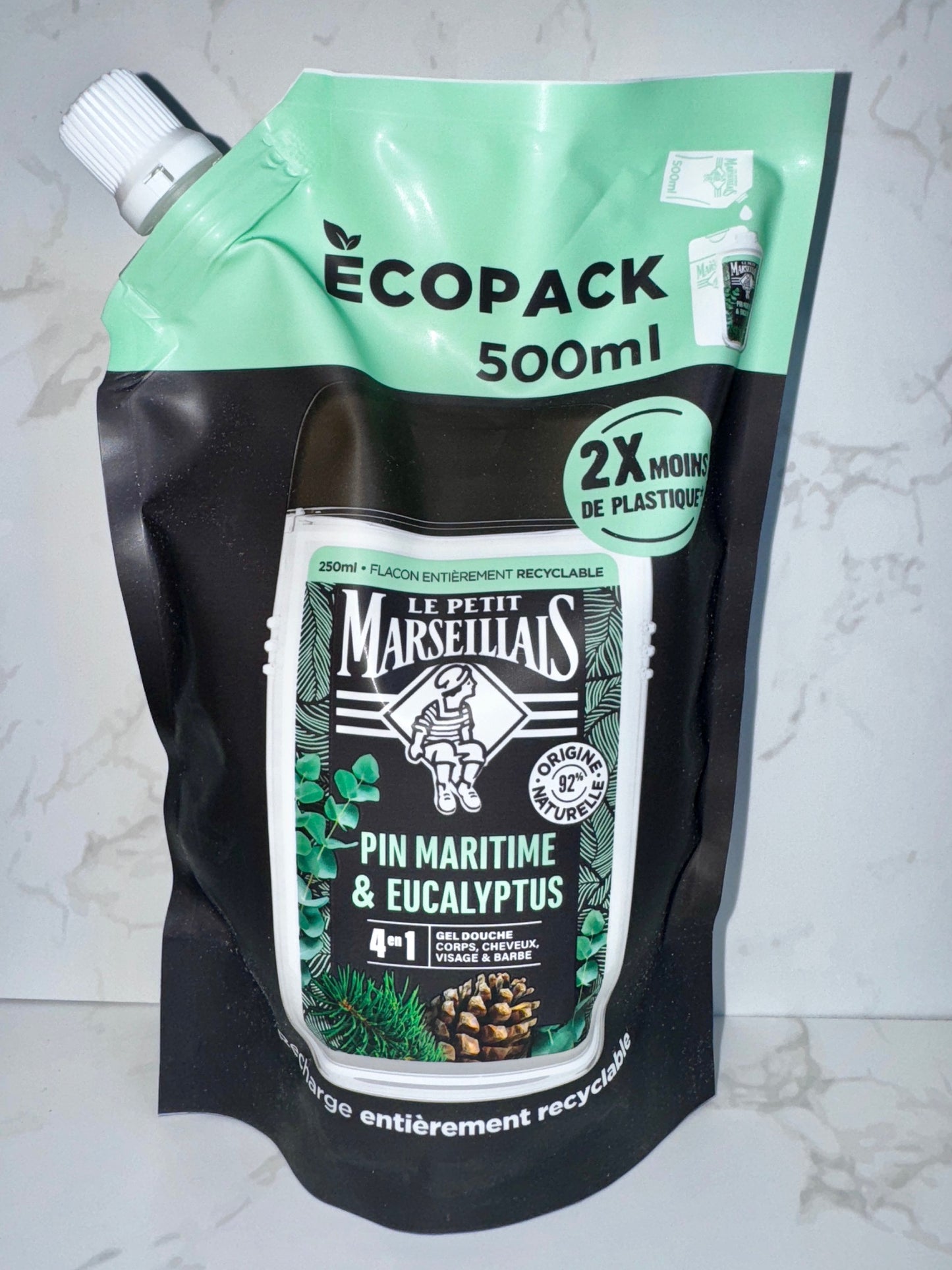 Le Petit Marseillais - Pin Maritime & Eucalyptus / Kiefer maritim & Eucalyptus 500ml NFP