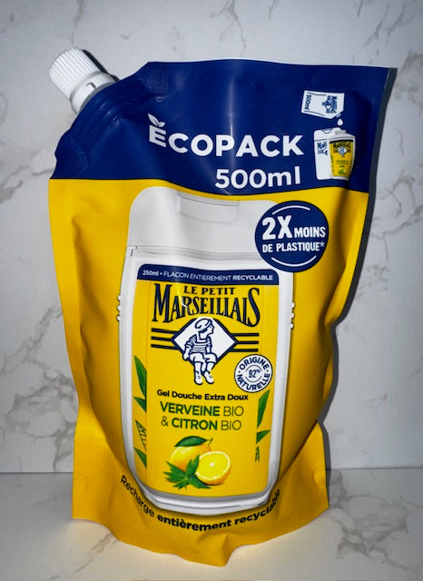 Le Petit Marseillais - Gel Douche Extra Doux Verveine & Citron / Duschgel Eisenkraut & Zitrone 500ml