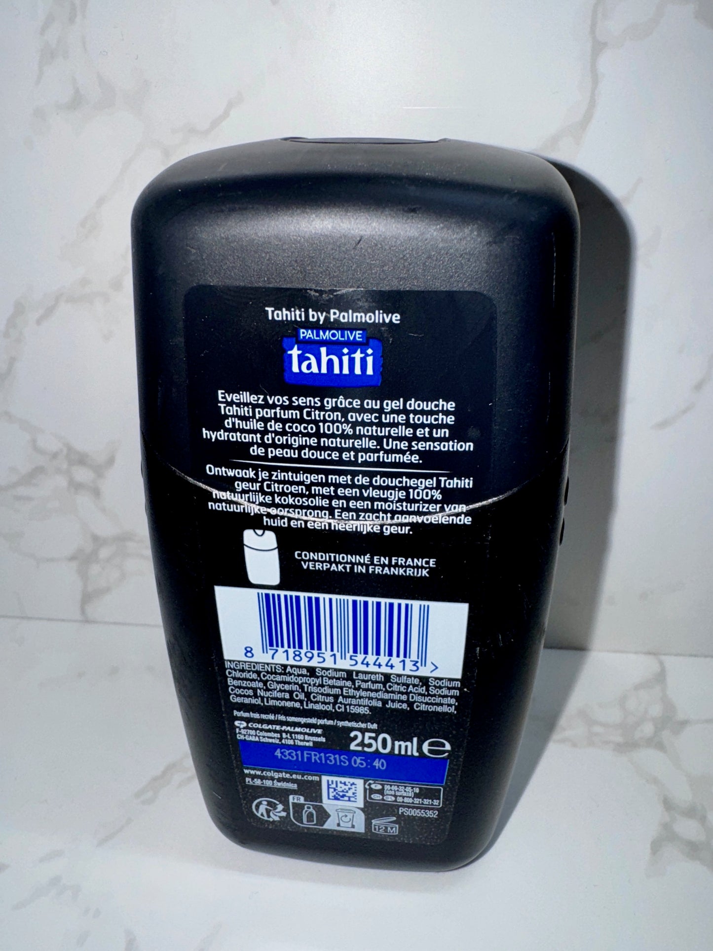 Tahiti - Douche Citron & Huile de Coco / Zitrone & Kokosöl Dusche 250ml