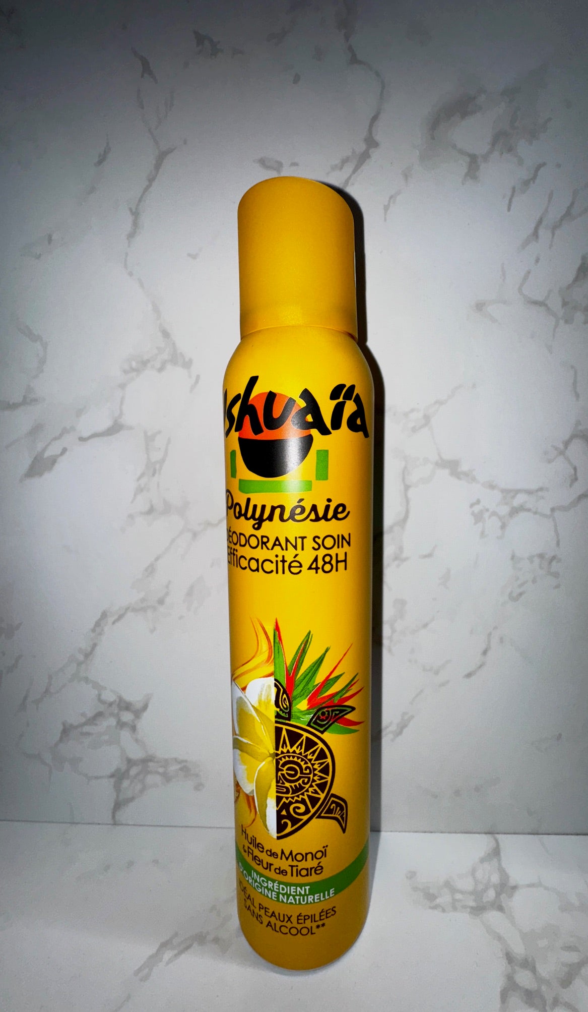 Ushuaïa - Déodorant Spray Monoï & Fleur de Tiaré / Monoï & Tiare Flower Deodorant Spray 48h