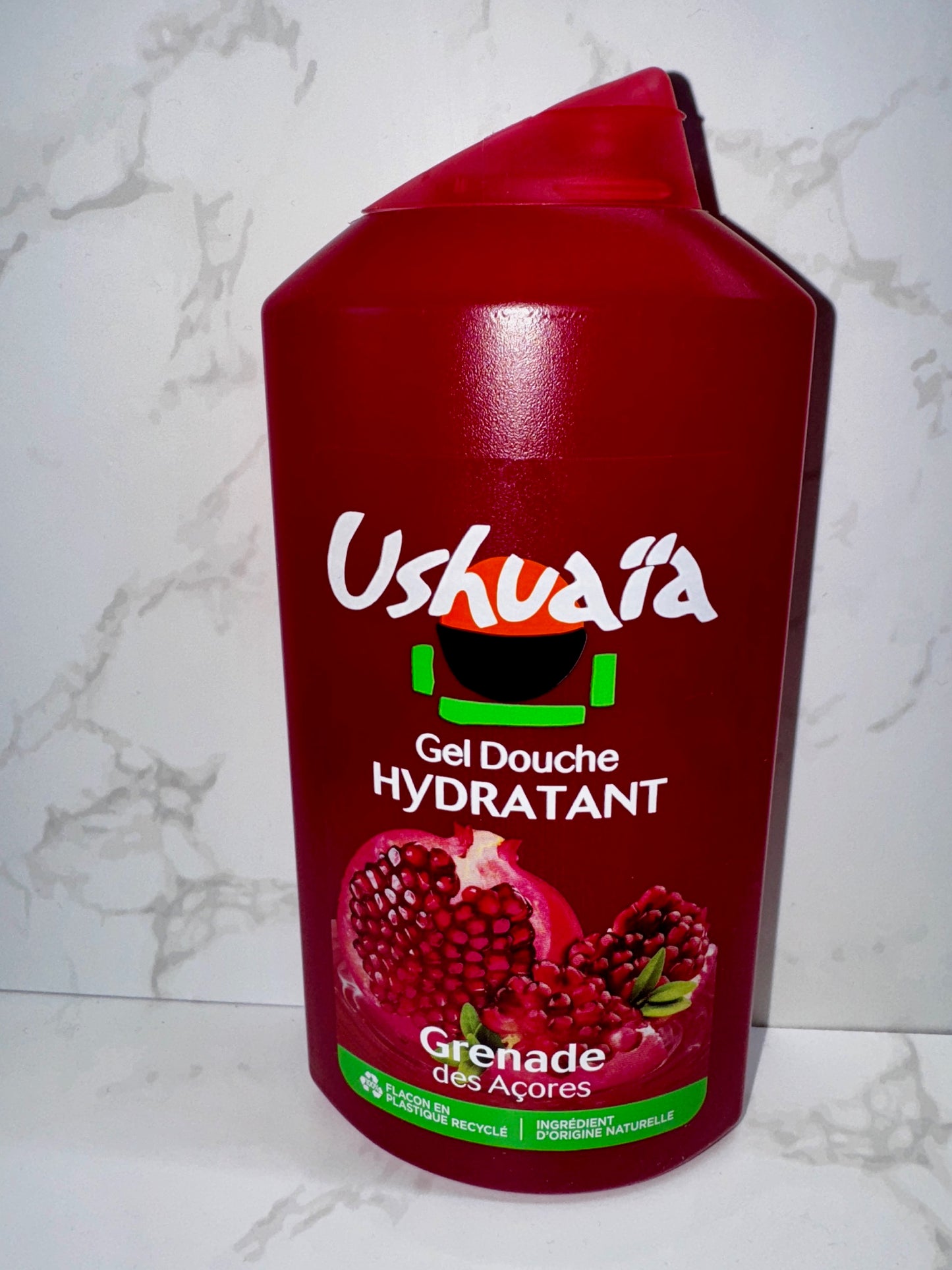 UshuaÏa - Gel Douche Hydratant Grenade / Feuchtigkeitsspendendes Duschgel mit Granatapfel 300ml