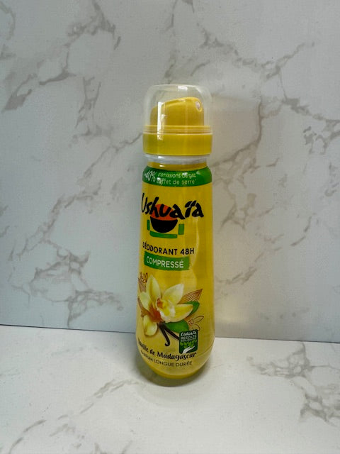 Ushuaïa - Déodorant 48h Vanille de Madagascar / Deodorant Vanille