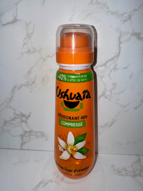 Ushuaïa - Déodorant 48h Fleur d'Oranger / Deodorant Orangenblüte