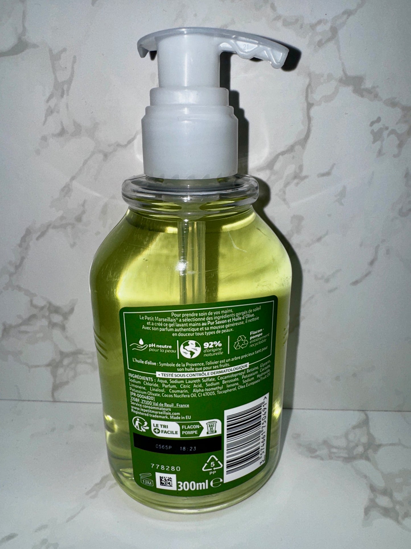 Le Petit Marseillais - Gel lavant Pur Savon & Olive / Flüssigseife reine Seife & Olive 300ml